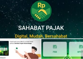Aplikasi Sahabat Pajak, Mudahkan Masyarakat Cetak Bukti Lunas PBB-P2