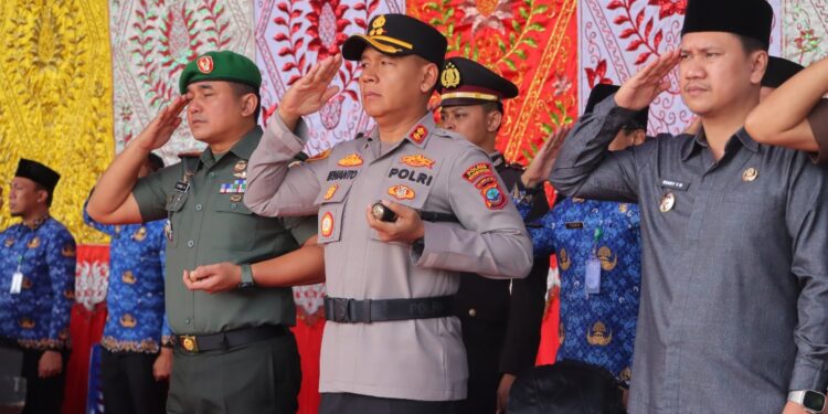 Komitmen Membangun Bangsa, Kapolres Kotamobagu Hadiri Upacara Peringatan Hari Sumpah Pemuda ke 97