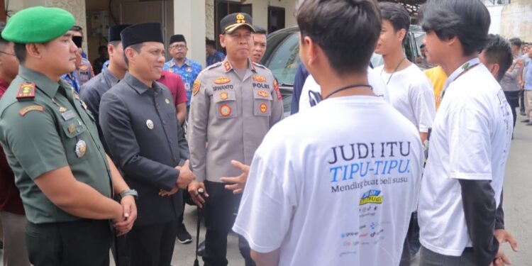 Dukung Kampanye Anti Judi, Kapolres Kotamobagu Ajak Masyarakat Perangi Praktik Judi Online