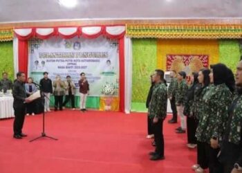 Resmi Terbentuk, Weny Gaib Lantik Pengurus IPPKK Periode 2025-2027