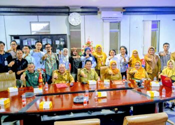 Foto : Pemerintah Daerah bersama BA dan PMO Kabupaten Boltara usai melaksanakan rapat evaluasi