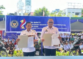 Terkait Hal ini, Weny Gaib Teken Nota Kesepakatan Bersama Kakanwil Direktorat Pemasyarakatan Sulut