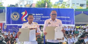 Terkait Hal ini, Weny Gaib Teken Nota Kesepakatan Bersama Kakanwil Direktorat Pemasyarakatan Sulut