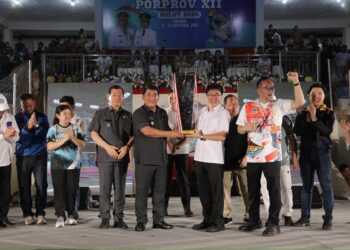 Wakil Wali Kota Kotamobagu Hadiri Penutupan Porprov XII Sulut