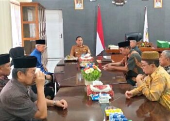 Bahas Pemanfaatan eks Runah Sakit Moonow, Weny Gaib Terima Kunjungan Ketua Yayasan Ibnu Sabil