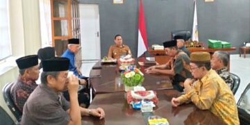 Bahas Pemanfaatan eks Runah Sakit Moonow, Weny Gaib Terima Kunjungan Ketua Yayasan Ibnu Sabil