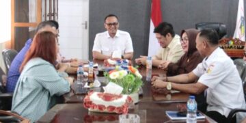 Bahas Tata Kelola Perumda, Sekda Kotamobagu Terima Kunker Pansus DPRD Provinsi Sulut