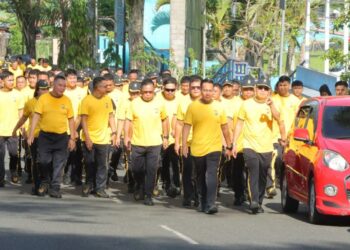 Jaga Kebugaran Personel, AKBP Irwanto Pimpin Olahraga Pagi Jajaran Polres Kotamobagu