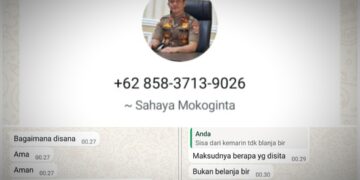 Modus Penipuan, Nama Kepala Dinas Satpol PP dan Damkar Kotamobagu Dicatut