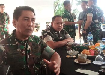 Tingkatkan Sarpras, Kasdam XIII/Merdeka Tinjau Mako Sementara Batalyon TP 868/BS