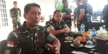 Tingkatkan Sarpras, Kasdam XIII/Merdeka Tinjau Mako Sementara Batalyon TP 868/BS