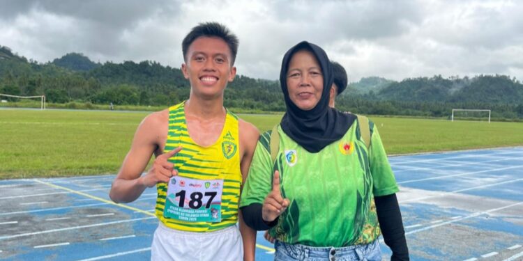 Porprov Sulut, Cabor Atletik Sumbang Satu Medali Emas untuk Kontingen Kotamobagu