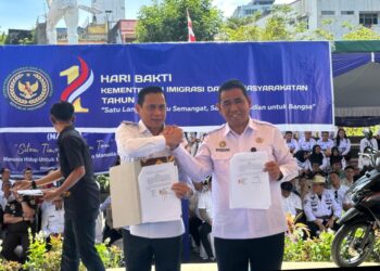 Penandatanganan PKS, ini Ruang Lingkup Kerjasama Pemkot Kotamobagu dengan Bapas Kelas Satu Manado