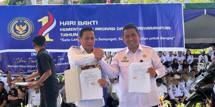 Penandatanganan PKS, ini Ruang Lingkup Kerjasama Pemkot Kotamobagu dengan Bapas Kelas Satu Manado