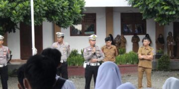 Sasar Kalangan Pelajar, Satlantas Sosialisasikan Ops Zebra Samrat 2025 di SMA Negeri 2 Kotamobagu