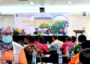 Digelar Balai PGAMBGT, Kepala BPBD Kotamobagu Ikuti Sosialisasi Mitigasi Bencana Geologi