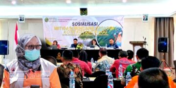 Digelar Balai PGAMBGT, Kepala BPBD Kotamobagu Ikuti Sosialisasi Mitigasi Bencana Geologi