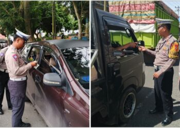 Ops Zebra Samrat 2025, Satlantas Polres Kotamobagu Berhasil Tekan Angka Kecelakaan dan Pelanggaran