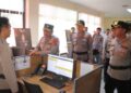 Didampingi Kapolres, Wakapolda Sulut Tinjau Layanan Call Center Polres Kotamobagu