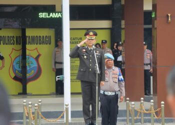 Berlangsung Khidmat, Polres Kotamobagu Gelar Upacara Peringatan Hari Pahlawan Tahun 2025