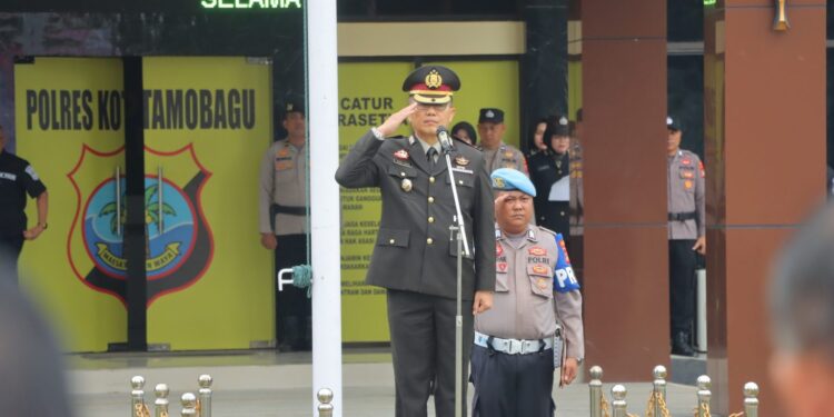 Berlangsung Khidmat, Polres Kotamobagu Gelar Upacara Peringatan Hari Pahlawan Tahun 2025