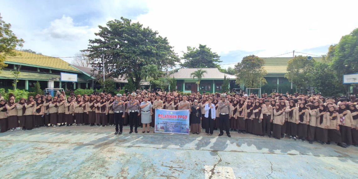 Police Goes to School, Sat Lantas Gaungkan Tertib Lalu Lintas di MAN 1 Kotamobagu