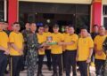 Beri Kejutan di HUT 80 Korps Brimob, Polres Kotamobagu Sambangi Mako Batalyon B Inuai
