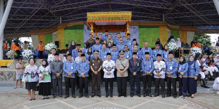 Wakil Wali Kota Kotamobagu Pimpin Upacara Peringatan HUT Korpri ke 54