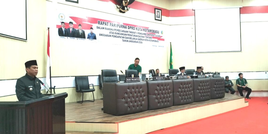 Pro Kepentingan Masyarakat, APBD Kotamobagu Tahun 2026 Disetujui