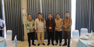 Safari Natal 2025, Wali Kota dan Wakil Wali Kota Kotamobagu Silaturahmi ke Kediaman Gubernur Sulut