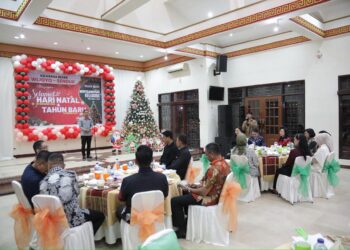 Hari ke Dua, Wali Kota dan Wakil Wali Kota Gelar Safari Natal di Kota Kotamobagu