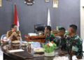 Weny Gaib Sambut Hangat Kunjungan Danyon Yonif TP 868/Bantong Sakti