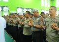 Wujud Empati, Polres Kotamobagu Gelar Sholat Gaib Untuk Korban Bencana Alam Aceh, Sumatera dan Erupsi Semeru