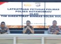 Dibuka Wakapolres, Sat Binmas Polres Kotamobagu Gelar Pelatihan Peningkatan Kemampuan Polmasp