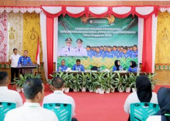 Bekali Tupoksi dan Nilai Dasar ASN, BKPP Kotamobagu Gelar Orientasi PPPK