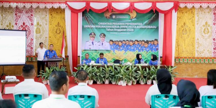 Bekali Tupoksi dan Nilai Dasar ASN, BKPP Kotamobagu Gelar Orientasi PPPK