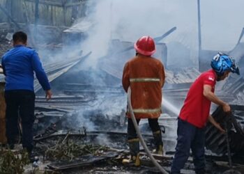 Kebakaran Panti Asuhan Ar Rahman, Damkar Kotamobagu Padamkan Api Kurang dari 30 Menit