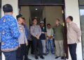 Jelang Peresmian, Wakapolres Kotamobagu Tinjau Progres Pembangunan Mapolsek Passi Timur