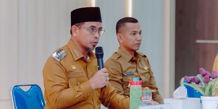 Foto : Bupati Boltara Pimpin Raker Perdana Awal Tahun 2026
