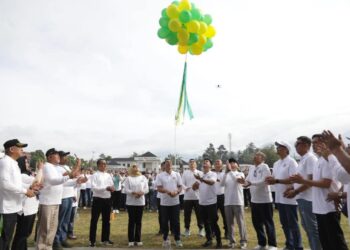 Weny Gaib Launching Rangkaian Kegiatan Jelang HUT Kotamobagu ke 116