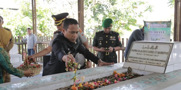 Jelang HUT Kotamobagu, Wali Kota Pimpin Ziarah ke Makam Raja dan Mantan Pejabat