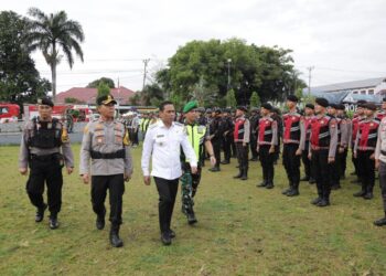Wali Kota Kotamobagu Pimpin Apel Kesiapan Pengamanan Malam Tahun Baru