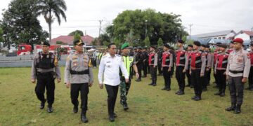 Wali Kota Kotamobagu Pimpin Apel Kesiapan Pengamanan Malam Tahun Baru