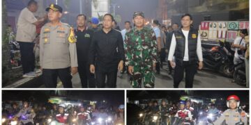 Bersama Forkopimda, Weny-Rendy Gelar Patroli Pemantauan Wilayah