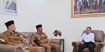 Koordinasi Penyusunan LKPD, Bupati Boltim Kunker ke Kantor BPKP Perwakilan Sulut