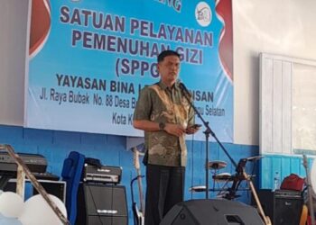 Pemkot Kotamobagu Resmikan Satuan Pelayanan Pemenuhan Gizi Desa Bungko