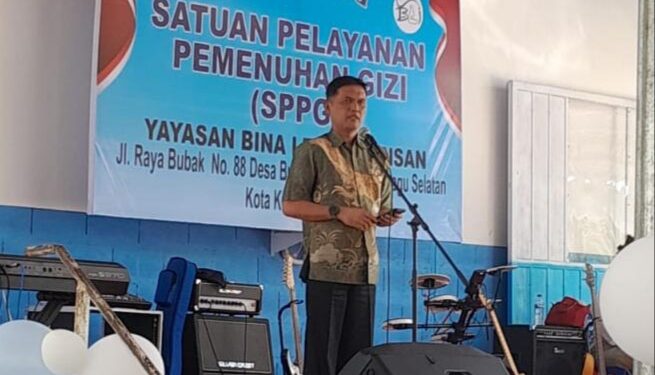 Pemkot Kotamobagu Resmikan Satuan Pelayanan Pemenuhan Gizi Desa Bungko