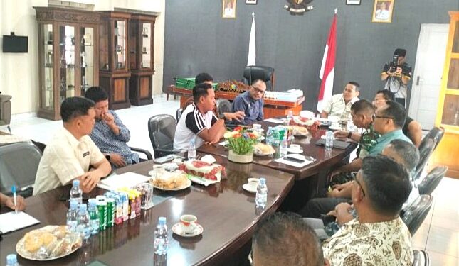 Jelang Rakornas, Wali Kota Kotamobagu Gelar Rapat Bersama Forkopimda