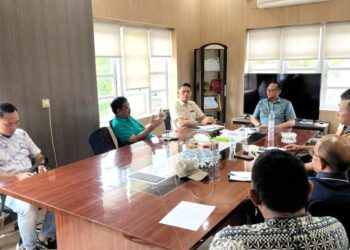 Bahas Penataan Pasar, Sekda Kotamobagu Gelar Rapat Bersama Instansi Terkait