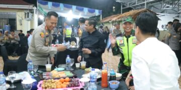 Songsong Tahun Baru, Kapolres Kotamobagu Gelar Malam Keakraban Bersama Forkopimda